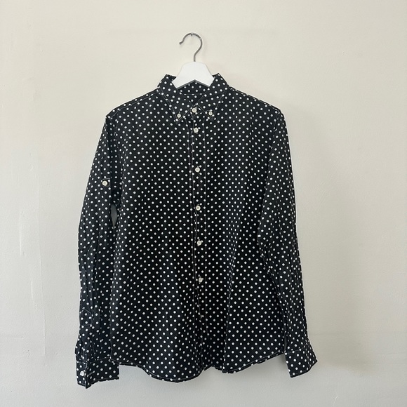 Best Known Polka Dot Shirt Made in Korea - Picture 1 of 2